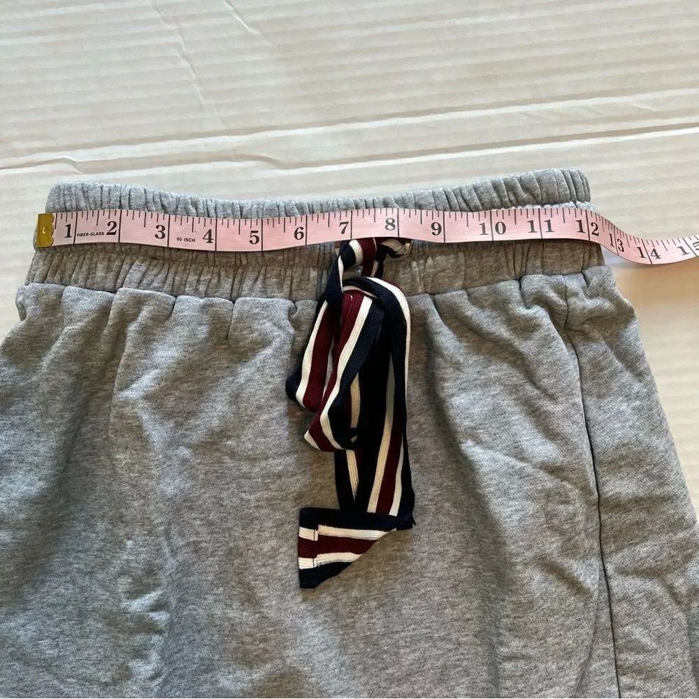 NWT Grey Lab Layered Striped Drawstring Skirt | Size S - Picture 9 of 10